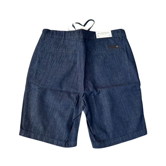 AG Adriano Goldschmied Wells drawstring relaxed tapered shorts cotton sz 32 NWT - Picture 5 of 12